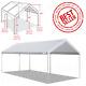 10' X 20' Heavy Duty Canopy Carport Portable Garage Tent Steel Frame Car Shelter