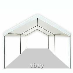 10' x 20' Heavy Duty Canopy Carport Portable Garage Tent Steel Frame Car Shelter