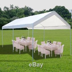 10 x 20 Steel Frame Canopy Shelter Portable Car Carport Garage Cover Party Tent