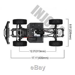 110 Car Body Chassis Frame for RC Crawler Axial SCX10 90046 with Wheel Rim Tire