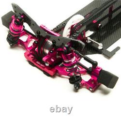 110 Scale Alloy & Carbon SAKURA XIS RC Racing Car Frame Body Kit with 4 Wheels