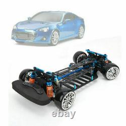 110 Scale Aluminum Alloy Frame Carbon Fiber Chassis for Tamiya TT01 / TT01E Car