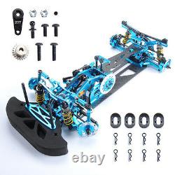 110 Scale G4 Alloy&Carbon Racing Car Frame Kit For HSP HPI RC 4WD On Road Drift