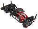 128 Mini Rc Car Carbon Fiber Chassis Body Frame With Upgrade Part