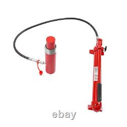 18X 20Ton Power Hydraulic Jack Body Frame Repair Complete Kit Lift Ram Red