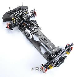 1/10 Alloy & Carbon Fiber G4 4WD Drift RC Racing Model Car Frame Chassis Kit