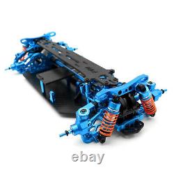 1/10 Alloy Upgrade RC Chassis For TT02 Frame Kit Shaft Drive Touring Cars