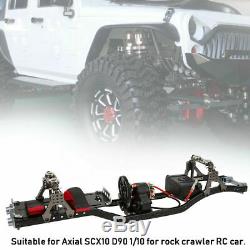 1/10 RC Car Frame Kit CNC Aluminum for AXIAL SCX10 I RC Crawler Car