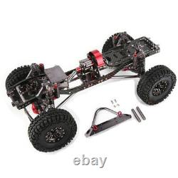 1/10 RC Car Frame Kit Carbon Fiber Chassis Car Shell for AXIAL SCX10 Crawler DIY
