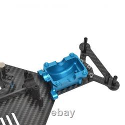 1/10 Racing Car Carbon Fiber Lower Deck Chassis for Tamiya TT-02 Chassis Upgrade