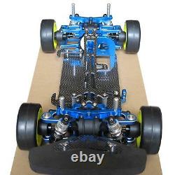 1/10 TT01 TT01E Shaft Drive Alloy & Carbon 4WD Racing Car RC Chassis Frame Kit