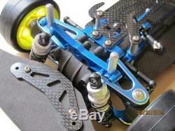1/10 TT01 TT01E Shaft Drive Alloy & Carbon 4WD Racing Car RC Chassis Frame Kit