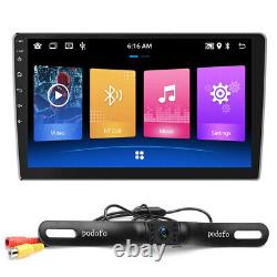 1+32GB 10.1 Car Stereo Radio Android 10.0 GPS Navi Wifi RDS BT Double 2DIN +Cam