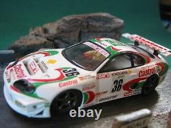 1/32 Slot Car Toyota Supra Topslot Rtr #36 Limited Production On Fly Chassis