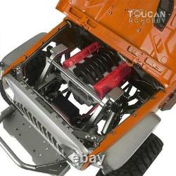 1/8 Capo JKMAX RC Car Painted Crawler KIT-E Model Metal Chassis Radio ESC Motor