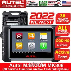 2022 Autel MaxiCOM MK808 PRO Car Diagnostic Scanner Engine Reader Active Test US