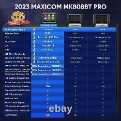 2023NEW Scanner Autel MaxiCOM MK808BT PRO Car BiDirectional Diagnostic Scan Tool