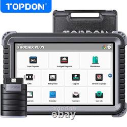 2023 TOPDON Phoenix Plus Car OBD2 Diagnostic Tool Auto Scanner Online Key Coding
