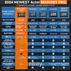 2024 Autel MaxiCOM MK808BT Pro Car Diagnostic Tool Auto OBD2 Scanner Code Reader