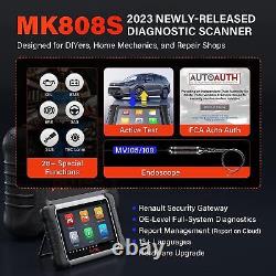 2024 Autel MaxiCOM MX808S PRO MK808S Scanner Bidirectional Scan Tool Key Coding