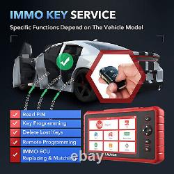 2024 LAUNCH Scanner Car OBD2 Code Reader Full System Diagnostic Tool Key Coding