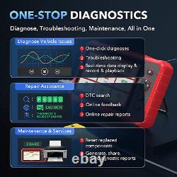 2024 LAUNCH Scanner Car OBD2 Code Reader Full System Diagnostic Tool Key Coding