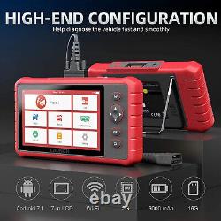 2024 LAUNCH Scanner Car OBD2 Code Reader Full System Diagnostic Tool Key Coding