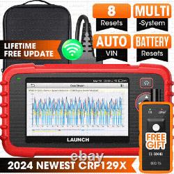 2024 Launch CRP129X OBD2 Car Scanner Engine SRS ABS SAS TPMS EPB Diagnostic Tool