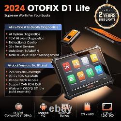 2024 OTOFIX D1 Lite Bidirectional Full System Car Diagnostic Scanner Tool Coding