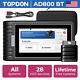 2024 Topdon Ad800 Bt Obd2 Scanner Auto Diagnostic Tool Full System Dpf Abs Tpms