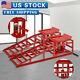 2pc Auto Home Car Service Duty Heavy Lifts Ramps Repair Hydraulic Lift Frame Us