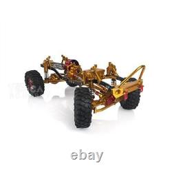 455MM 1/10 Scale RC Cars AXIAL D90 CNC Rock Crawler Chassis Full Metal Model