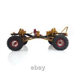 455MM 1/10 Scale RC Cars AXIAL D90 CNC Rock Crawler Chassis Full Metal Model