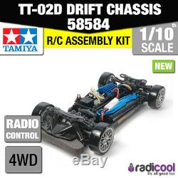 58584 TAMIYA TT-02D 4WD DRIFT SPEC CHASSIS 1/10th RADIO CONTROL CAR KIT