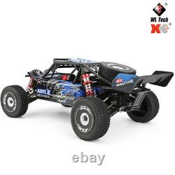 60Km/h Wltoys 124018 High Speed RC Car 1/12 4WD Off-road Crawler Metal Chassis