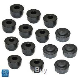 68-72 GM Cars Body OEM Body Bushing To Frame Kit Concourse Set Up 24 Pieces