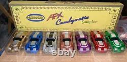 AFX H. O. SLOT CAR CANDY CORVETTES BY BOB BEERS withAUTO WORLD XTRACTION CHASSIS