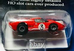 AFX Tomy GT40 MKII, Red #3, Mega G + Chassis, Collector Series