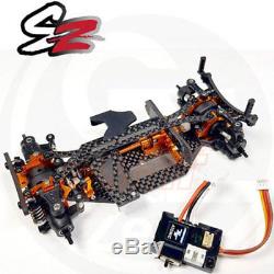 ATOMIC SZ 127 Shaft Drive 4WD Chassis Kit EP withESC RC Cars On Road #SZ-KITESC