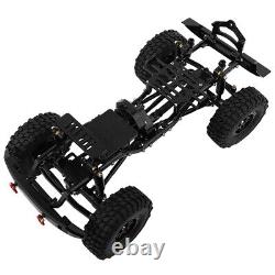 AXI00006 RC Frame Chassis Assembled with 2 Front Axles DIY Car Kit for Axial SCX24