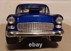 A 1/24 Scale Carrera 1934 Hot Rod Slot Car Chassis With A 1955 Chevy Nomad Body