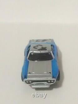 Afx Nos Plymouth Roadrunner #43 Rare Blue/slv Discjlbody Super G + Nos Chassis