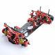 Alloy&carbon Fiber 110 Frame G4&accessories For Hsp Rc 4wd Drift Model Car Red