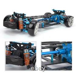 Alloy Carbon Fiber Frame Kit G4 For 110 TT01/TT-01 RC 4×4 on Road Racing CarFS