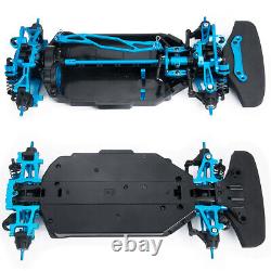 Alloy Carbon Fiber Shaft Drive 1/10 RC Touring Car Chassis Frame Body For TT02