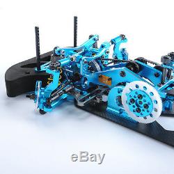 Alloy&Carbon Frame Chassis Body G4 Kit RC 110 Car Drift Racing Model Car 4WD
