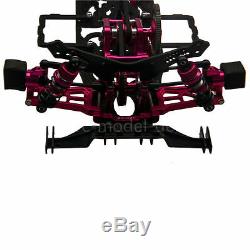 Alloy & Carbon SAKURA D4 AWD EP Drift Racing Car Frame Kit Rahmen with Wheel Rad