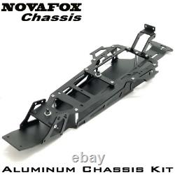 Aluminum Buggy Car Chassis Kit for TAMIYA NOVAFOX 2WD 1/10 Car Chassis