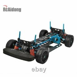Aluminum/Carbon Frame Chassis Kit for Tamiya TT-01 Type-E 110 RC On Road Car