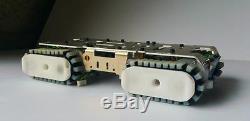 Arduino Tank chassis Metal Robot non-skid rubber belt track RC car vehicle